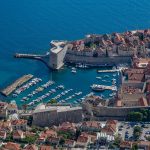 Vista sul porto di Dubrovnik
