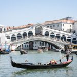 Canal Grande e ponte di Rialto a Venezia