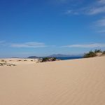 Dune di sabbia nel parco naturale di Corralejo