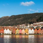 Bergen vista dal mare