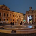 Piazza Ganganelli a Santarcangelo [foto di Massimo Fabbri Massimo]