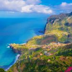 Veduta della costa di Madeira