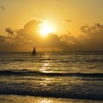 DIani Beach al tramonto