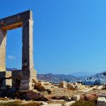 Resti del tempio di Apollo alla Chora di Naxos