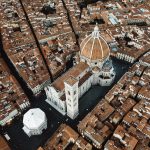 Veduta aerea del Duomo di Firenze