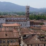 Veduta del centro storico di Lucca