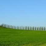 Panorama delle colline toscane