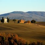 Panorama delle colline toscane