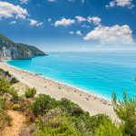 Una delle magnifiche spiagge toccate durante la navigazione