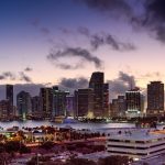 Lo skyline di Miami