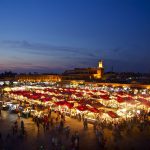 Mercato notturno in piazza Jemaa el-Fnaa