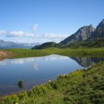 Lago montano in zona Campiglio