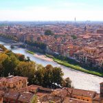 Vista di Verona sull'Adige