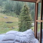 Vista dalle camere