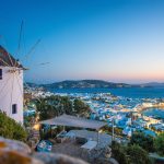 Mykonos vista sul mare