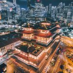 Tempio della reliquia di Buddha a Singapore