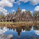 Tempio di Angkor in Cambogia