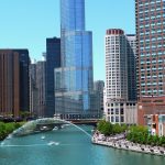 Il centro di Chicago