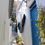 Atene - un vicolo dell'antico quartiere di Plaka