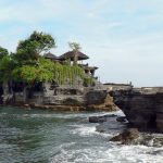 Il tempo Tanah Lot, sul mare