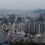 Vista dall' alto di Seoul