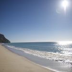 Particolare della spiaggia di Sesimbra