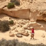 La Gola Magica di roccia arenaria fossile