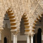 Particolare degli interni del Real Alcázar, il Palazzo Reale