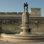 Lecce, fontana del Castello