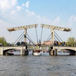 Amsterdam, particolare del ponte Magere Brug