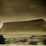 Irlanda, l'altura di Benbulben nei pressi di Sligo