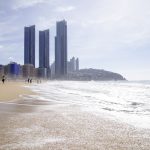 La spiaggia di Busan