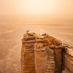 Il monolite dell'Edge of the World - Copyright: Saudi Tourism Authority