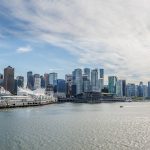 Panorama della baia di Vancouver
