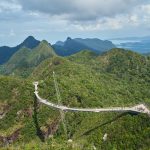 Il verdeggiante interno dell'isola di Langkawi