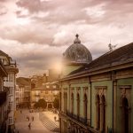 Il centro storico di Lugo, Galizia, Spagna