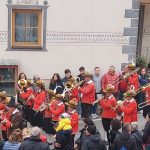 Banda durante la sfilata