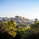 Atene vista su Partenone