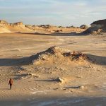 Il vasto deserto bianco di calcare