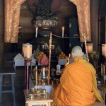 Un rituale di Gomasi praticato da un monaco esoterico Shingon sul monte Koya