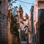 Erice, Saline, Trapani.