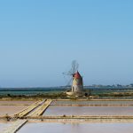 Erice, Saline, Trapani.
