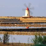 Erice, Saline, Trapani.