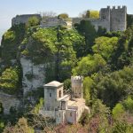 Erice, Saline, Trapani.