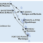 Msc World Europa alle Antille.